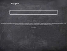 Tablet Screenshot of mygigs.eu